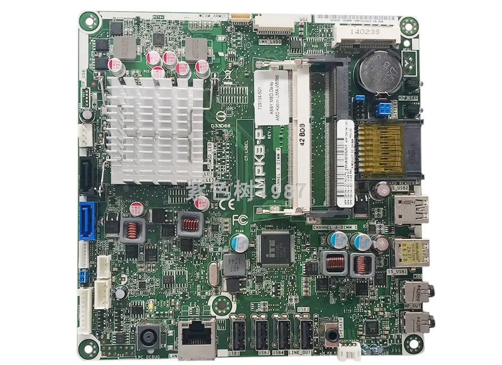 729134 001 For HP 19 2001la AIO Motherboard 729134 501 AMPKB PT