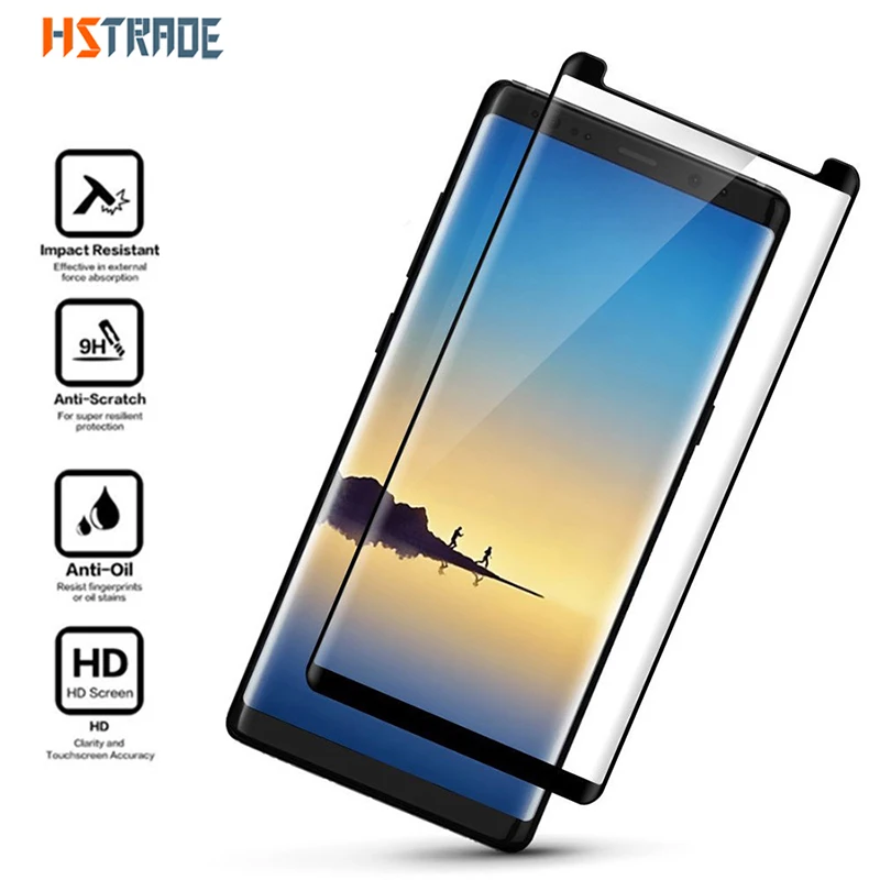 HSTRADE Case Friendly Tempered Glass For Samsung Galaxy