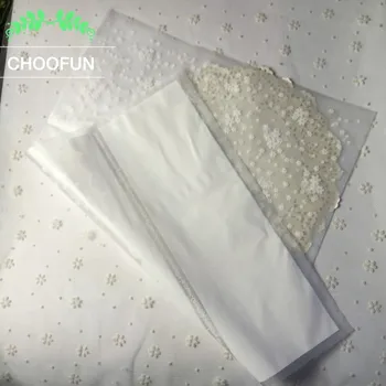 

50pcs 28.5*35cm Big Translucent White Flat Plastic Gift bags for bread baking Clothing and Underwear Packaging Bags B044