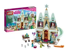 519pcs Arendelle Castle Building Blocks Model Set Princess Anna Elsa Minifigures Christmas gift Figures Compatible Legoe Friends