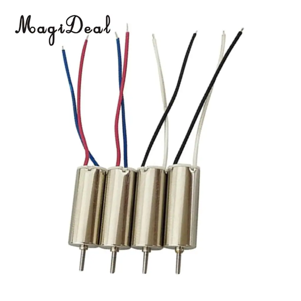 MagiDeal 4Pcs CW CCW Motor Electrical Machine for SYMA X20 X20W RC Drone Quadcopter Spare Parts Accessories