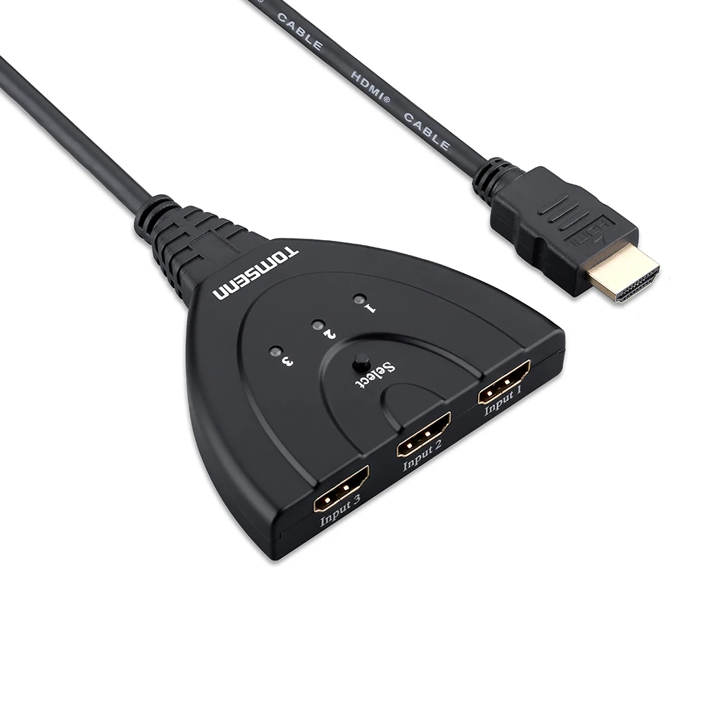 3 Порты и разъёмы HDMI Коммутатор HDMI сплиттер HDMI Порты и разъёмы для Xbox 360 PS3 PS4 Smart Android 1080 P 3 Вход до 1 Выход адаптер