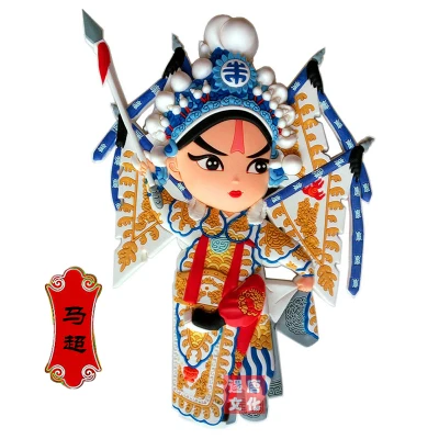 

Creative Chinese style Beijing Opera Facebook Fridge Magnets Stickers Gifts Traditional Gifts ma chao