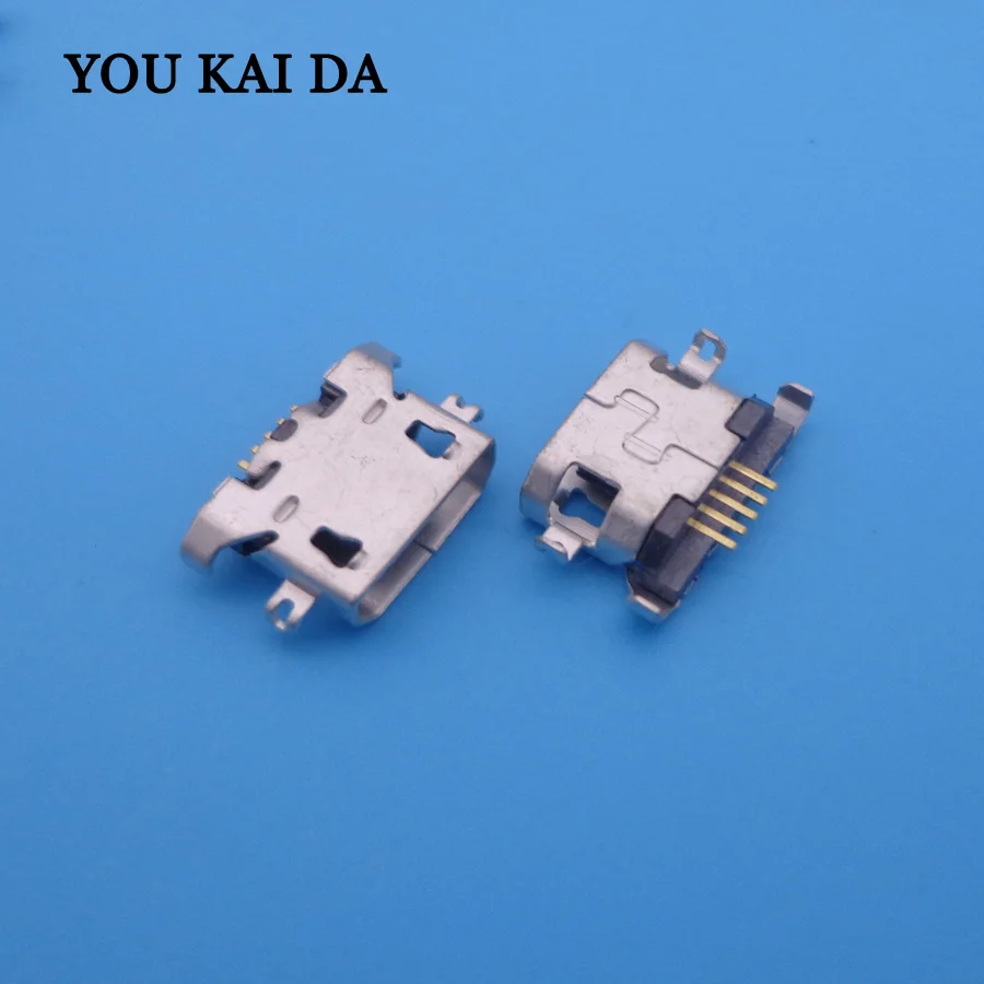 100 шт./лот micro mini jack гнездо USB разъем зарядный порт для huawei y625 lenovo A378t | Компьютеры и