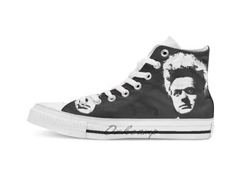 

Eraserhead Novelty Design breathable casual High Top lace-up Canvas shoes sneakers