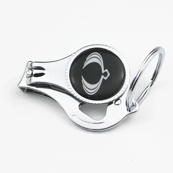

3D Alloy Multifunctional Car Keyring Emblem Badge Key Ring Chian For SsangYong Actyon Turismo Ssang Yong Rodius Car Styling