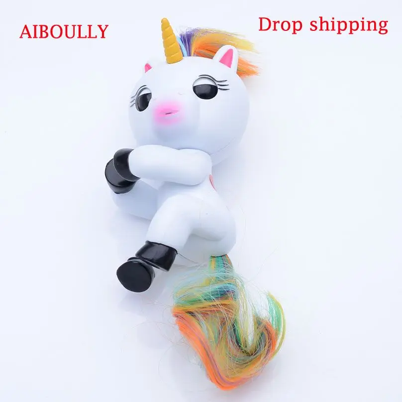 AIBOULLY interactive finger unicorn Smart Induction Toys Christmas Gift Toy finger Baby Monkey style цена AIBOULLY interactive finger unicorn Smart Induction Toys Christmas Gift Toy finger Baby Monkey style цены онлайн