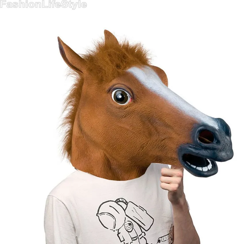 novelty creepy horse halloween head latex rubber costume theater prop party mask offering discounts rubber mask - Discount Halloween Props novelty creepy horse halloween head latex rubber costume theater prop party mask offering discounts rubber mask - Discount Halloween Props