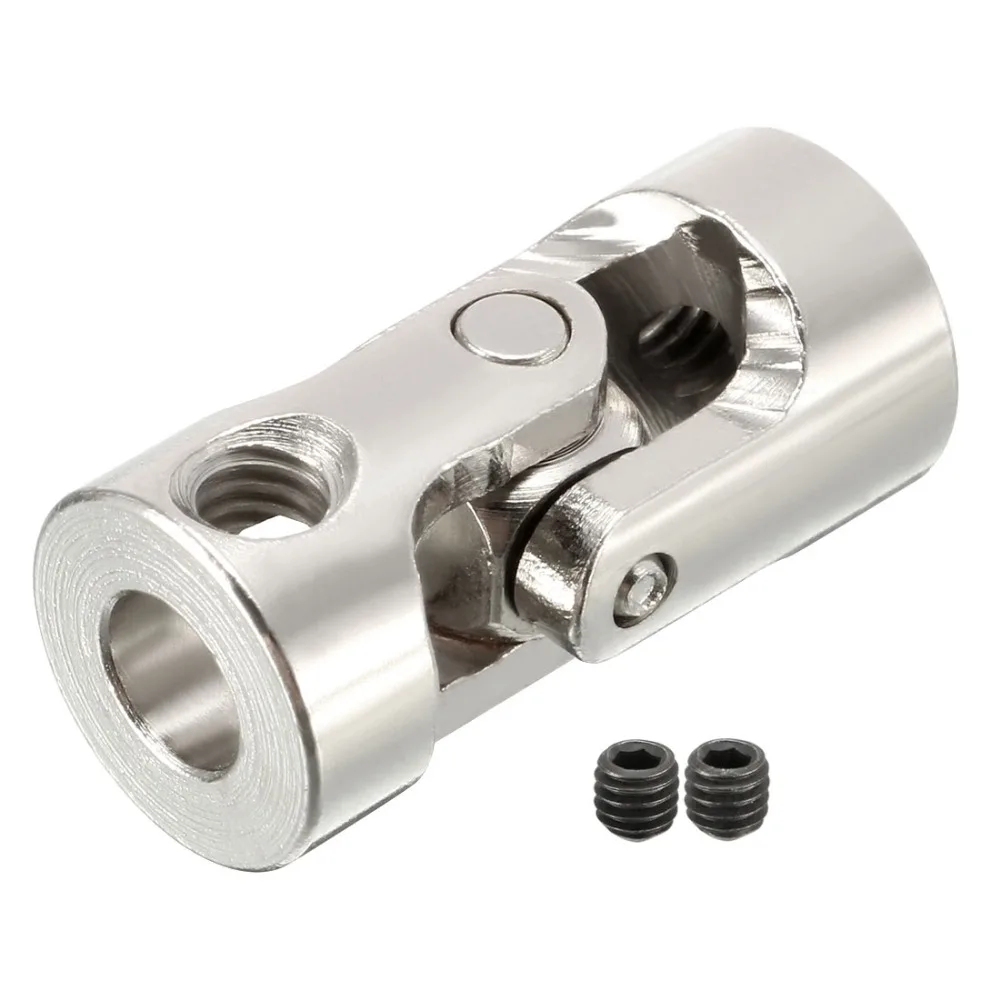 uxcell 4mm to 4mm Inner Dia Rotatable Universal Steering Shaft U Joint Coupler L23XD9 uxcell 4mm to 4mm Inner Dia Rotatable Universal Steering Shaft U Joint Coupler L23XD9