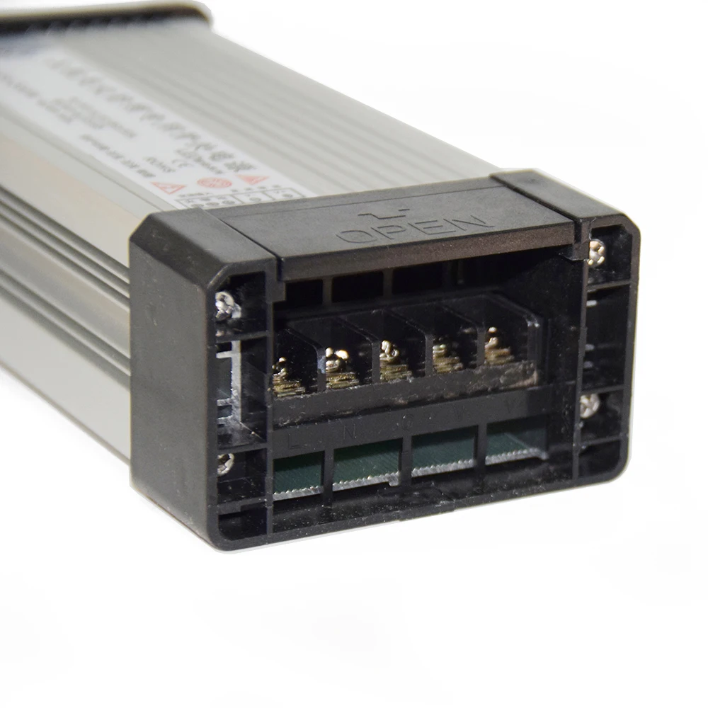 Светодиодный открытый источник питания с защитой от дождя DC12V 200 W AC220V светодиодный драйвер адаптер трансформаторы трансформатор напряжения