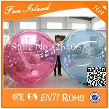 Good Price 2m Diameter Inflatable Human Hamster Ball,Water Walking Ball ,Zorb Ball For Sale