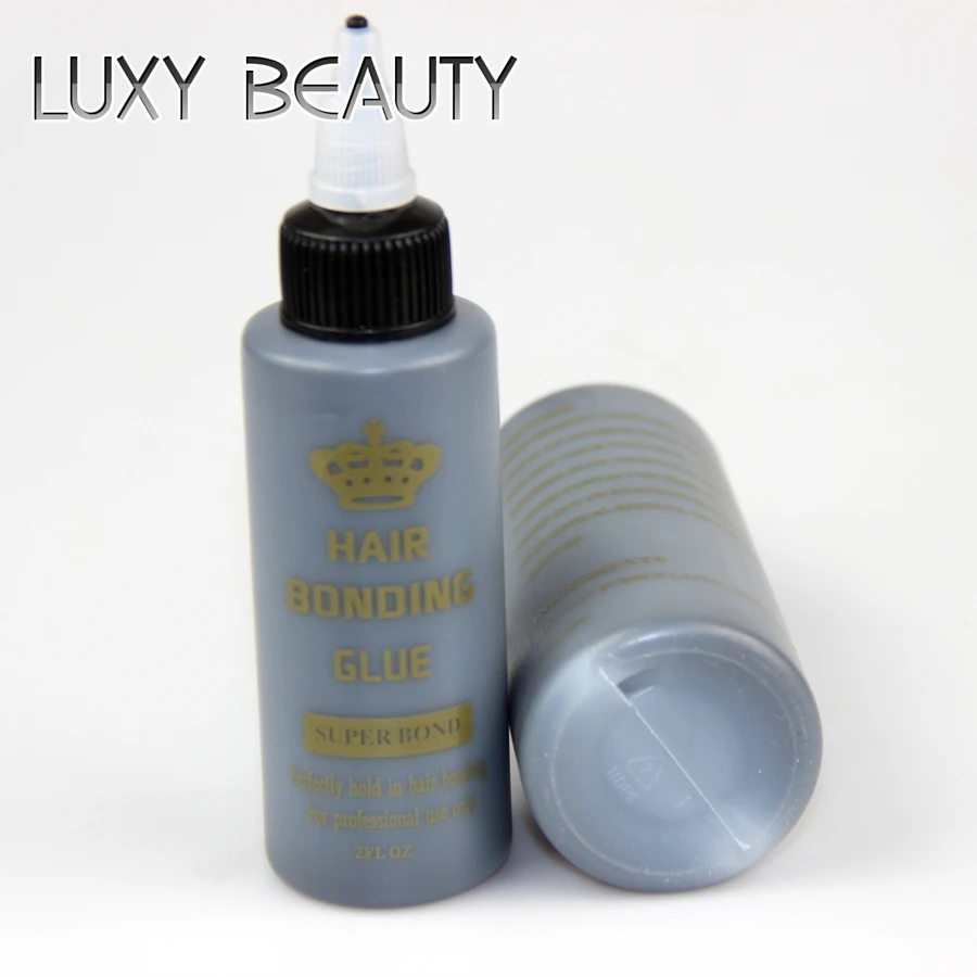 60ml White/Black Hair Weft Bonding Glue For Tape Hair Glue For The Perfect Hold Hair Bonding Hair Adhesives Accessory 2Floz