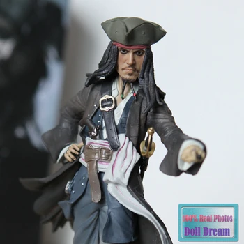

12 inch PVC Movie Pirates of the Caribbean Jack Sparrow action figure collectible model toys for boys