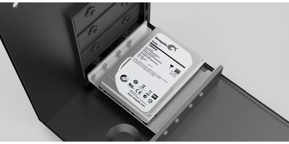 ORICO HDD/SSD Монтажный кронштейн для жесткого диска 2,5 дюймов Вращающийся 3,5 дюймов стойка для жесткого диска Алюминиевый жесткий диск Caddy