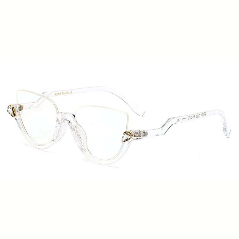 Bellcaca, кошачий глаз, солнцезащитные очки для женщин, модные, брендовые, дизайнерские, женские, полуоправы, солнцезащитные очки для женщин, UV400 Oculos de sol BC408 - Цвет линз: BC408 C9