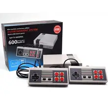 Retro Classic handheld game consoles Built-in 600 Games video game player for kids mini Console TV out
