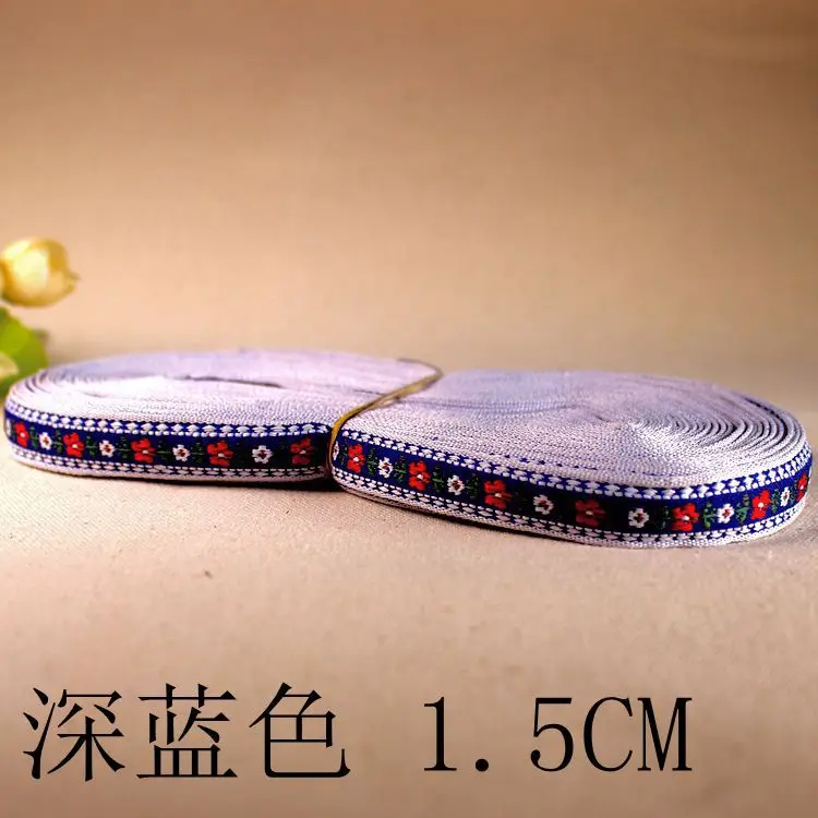 1 ярд/упаковка 5/8 &quot(15 мм) маленькая Цветочная вышитая лента аксессуары для волос
