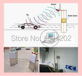 Радиочастотная Идентификация для автомобиля автобусный контроль доступа средний диапазон длинный 1-15 м пассивная УВЧ Радиочастотная Идентификация антенный считыватель с лобовым стеклом карта-метка образец