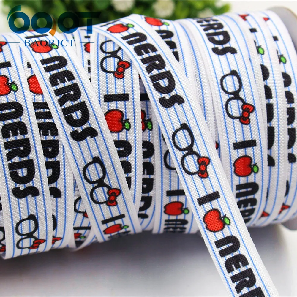 OOOT BAORJCT 1752625 16 мм мультяшная эластичная лента для фото 10yds DIY аксессуары головного