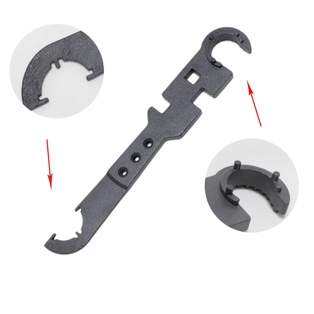 

AR15 Combo Armorer Wrench Tool Airsoft Tactical Hunting Multifunction Kit Tool Rifle Wrench For AR Variant Rifles