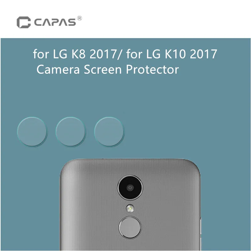 3pcs for LG K8 2017/ K10 2017 Rear Camera Screen Protector