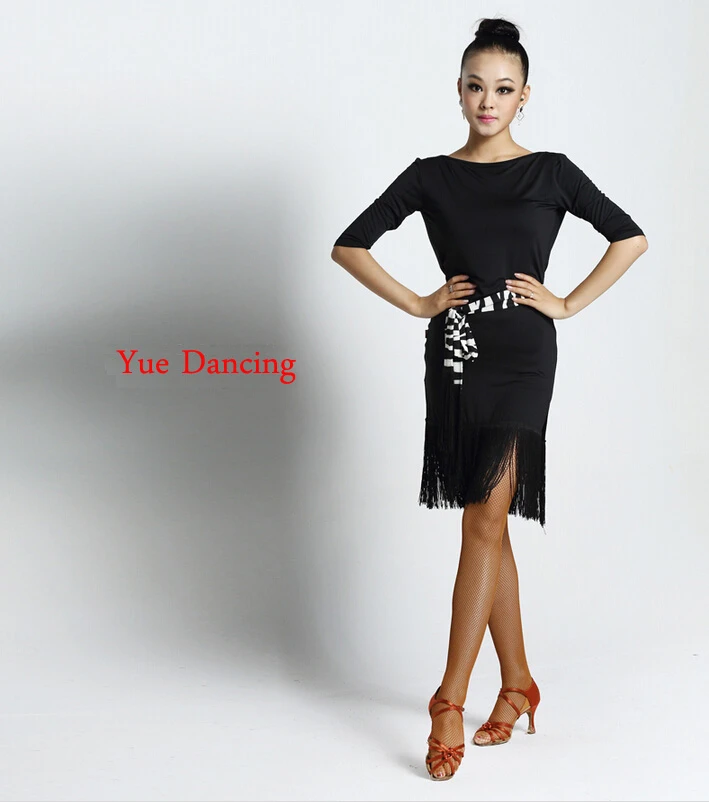 impliciet Verward zijn Stemmen 2016 Nieuwe Dansen Jurken Salsa Meisjes Een Stuk Fringe Dance dragen  Vrouwen Sexy Tango Kleding Party Club Kostuums Dames Latin jurk|ladies  latin dresses|latin dressdance dress - AliExpress