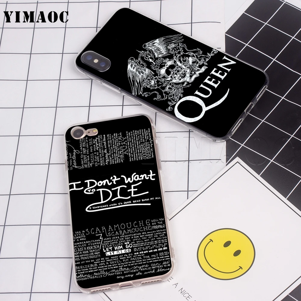 YIMAOC Queen Freddie Mercury силиконовый чехол для Samsung Galaxy S7 S8 S9 Edge Plus J3 J5 J7 A5 A6 A8 Note 8 9|Бамперы| |