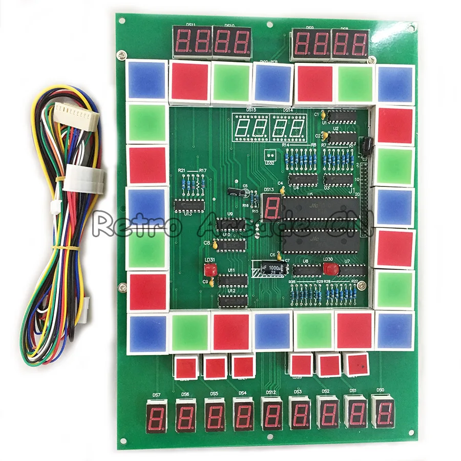 Mario Game DIY full kit with motherboard and hopper keyboard coin acceptor for Arcade Casino Slot Game Machine