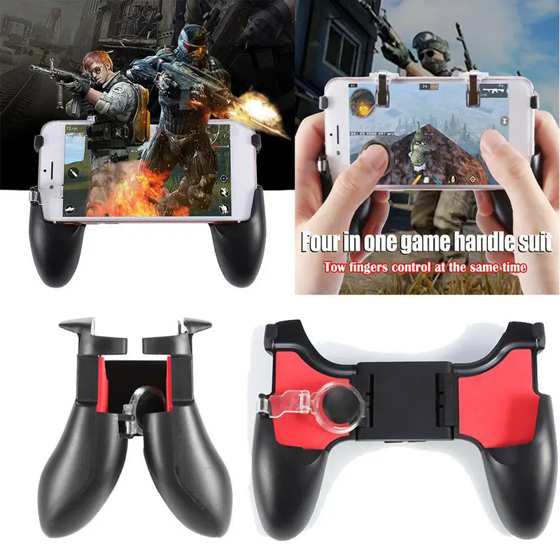 5 в 1 мобильный телефон геймпад для PUBG триггер Кнопка огня L1R1 шутер контроллер