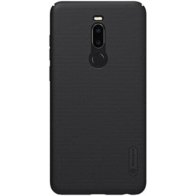 Черный Для Meizu Note 8 6," кейс чехол матовый экран Жесткий ПК смартфон назад протевтивные Чехлы для Meizu note 8 - Цвет: Черный