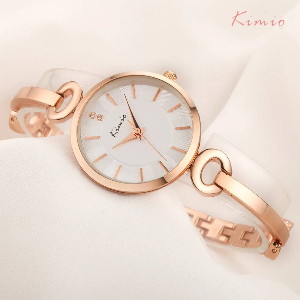 Prix pour KIMIO Mince Cas Simple Double Cadran Bracelet Et Bracelet Combinaison Sangle Femmes Montres 2016 Dames Or Rose Montre Femme Pas Cher Prix pour KIMIO Mince Cas Simple Double Cadran Bracelet Et Bracelet Combinaison Sangle Femmes Montres 2016 Dames Or Rose Montre Femme Pas Cher