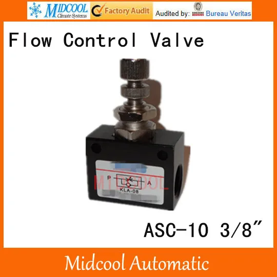 

ASC-10 One-way throttle valve pneumatic flow control valve port 3/8" BSP