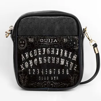

New Custom Ouija forest Sling Bag Women Sling Shoulder Bags Leather Mini Girls Party Bag DIY Sling Bag