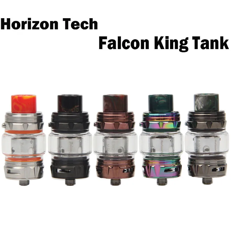 

HorizonTech Falcon King Tank Bulb Vape Tank 6ML Atomizer With M1+Coil M-Dual Coil E Cigarette VS Uwell Crown 4 Tank