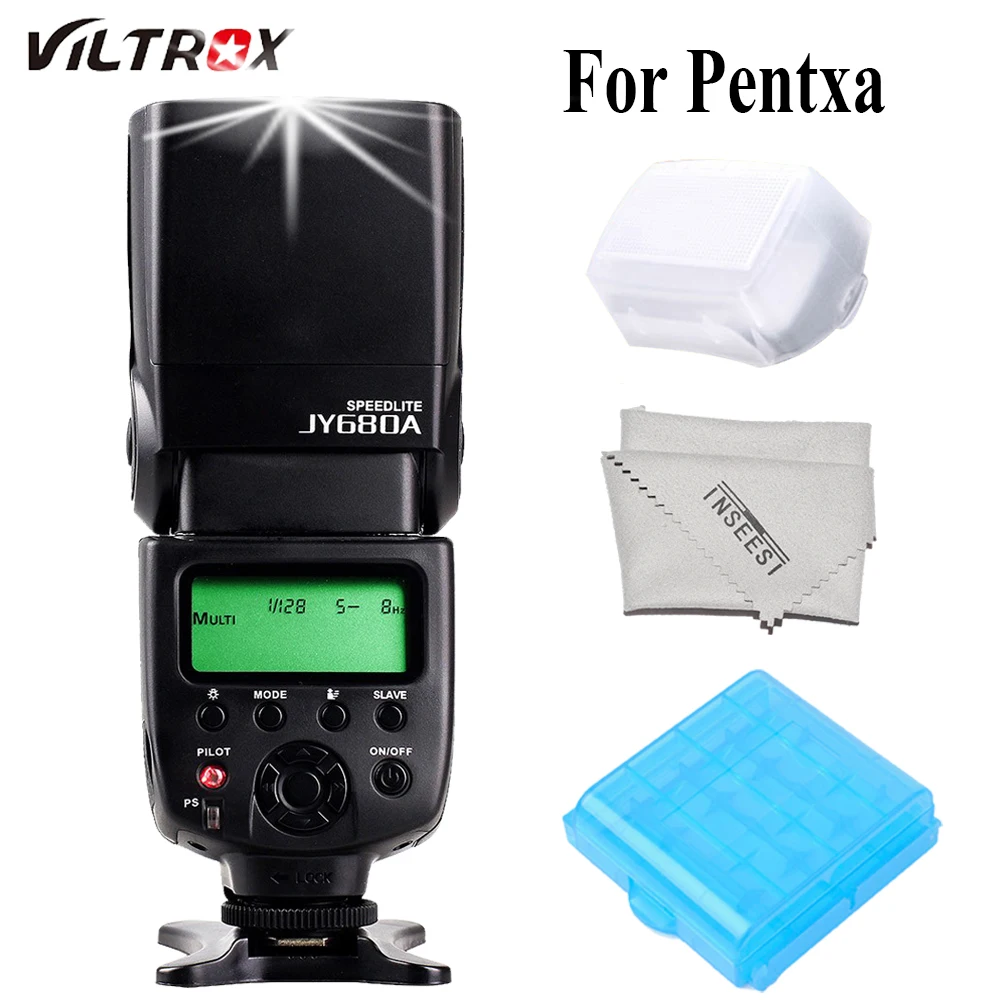 

INSEESI IN-560IV Plus Wireless Universal Flash Speedlite For Pentax K-50 K-5 II K-30 K-01 K-5 K-r K-x K-m DSLR Cameras