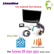 Liandlee автомобильная система Android для Lexus IS 200 220 250 300 350 2005~ 2013 радио стерео Carplay gps Navi MAP навигация Мультимедиа