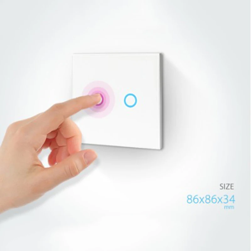 Полезный NAS-SC02WE 2200 W WiFi EU Plug Smart Switch In-wall 2 банды настройки таймера