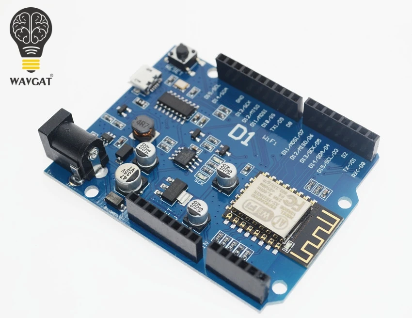 Умная электроника ESP-12F WAVGAT D1 WiFi uno на основе ESP8266 щит для arduino совместимый