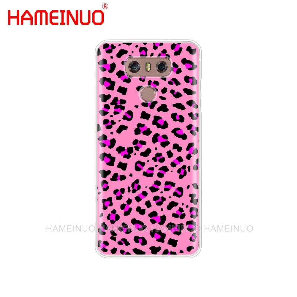 Hameynuo Тигр Леопардовый принт пантера Фото чехол для телефона LG G7 Q6 G6 MINI G5 K10 K4 K8 2017
