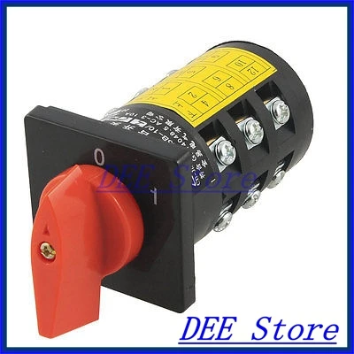 

OFF/ON Rotary Cam Universal Changeover Switch 3KW HZ5B-10/3 C006