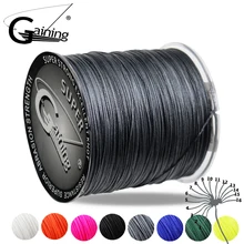 Gaining – Ligne de pêche tressée durable à 16 brins, 300 m,super puissance, 60 — 310Lbs, plus lisse, Superbraid, 327 Yds,