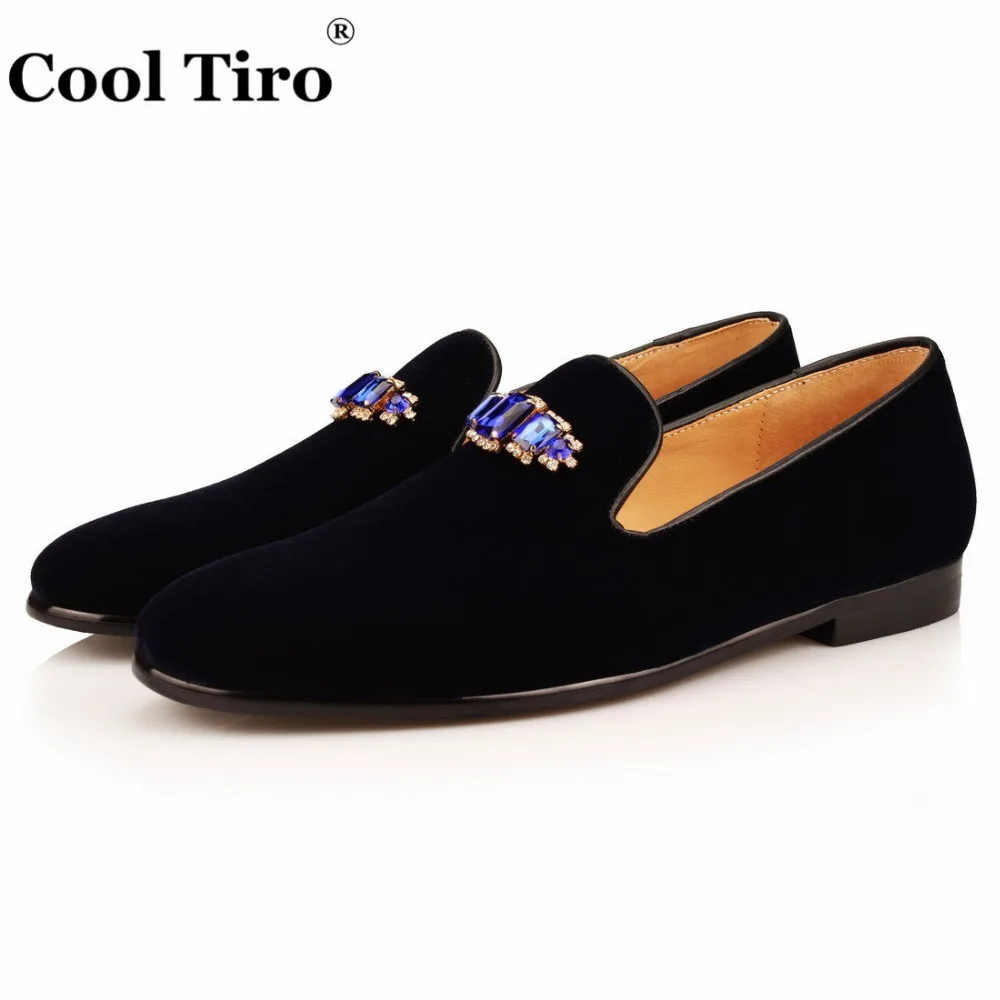 VELVET SLIPPERS WITH CRYSTAL BROOCH (5)