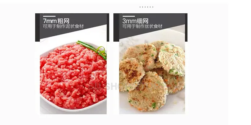 Multifunction Electric Meat Grinder 800W 220V-240V Sausage Machine Mincer Kitchen Tool