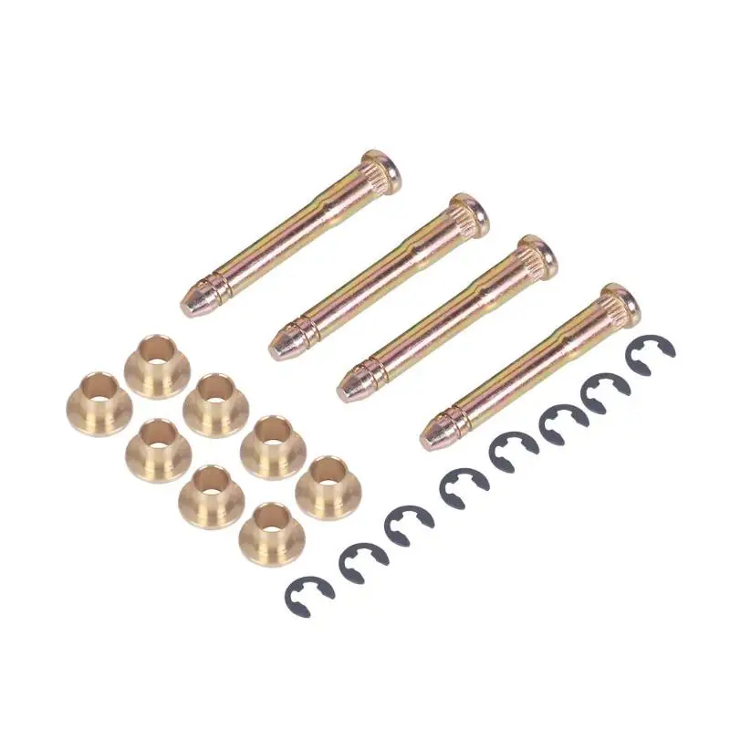 

VODOOL Car 4 Door Hinge Pins+8 Bushings+ 4 Clips Set for Honda Civic Accord CR-V CRX Prelude CX DX EX SI EG6 B16 D16 EK EG EH EJ