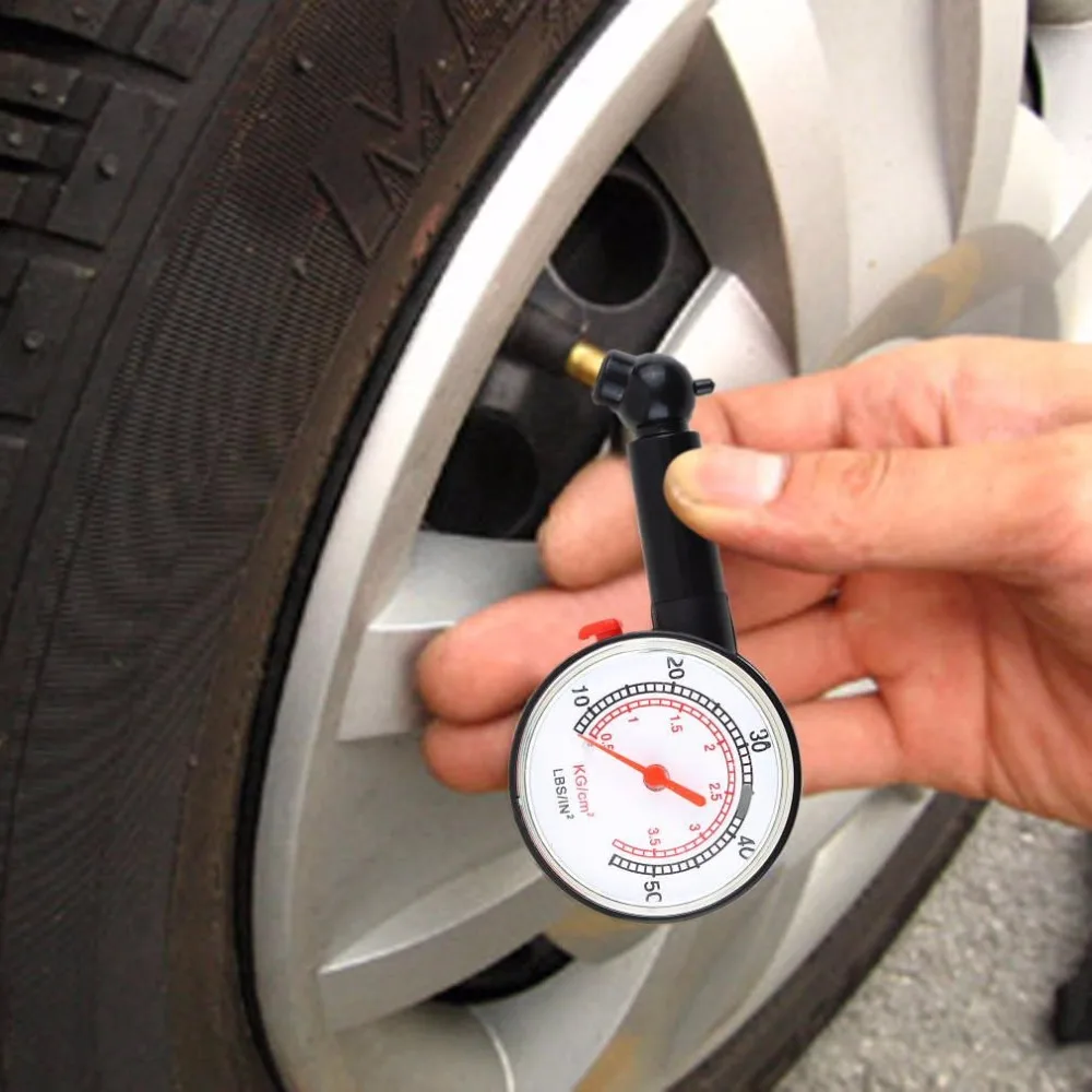 

1 pc new Car Motorcycle Dial Tire Gauge Meter Pressure Tyre Measure Tool