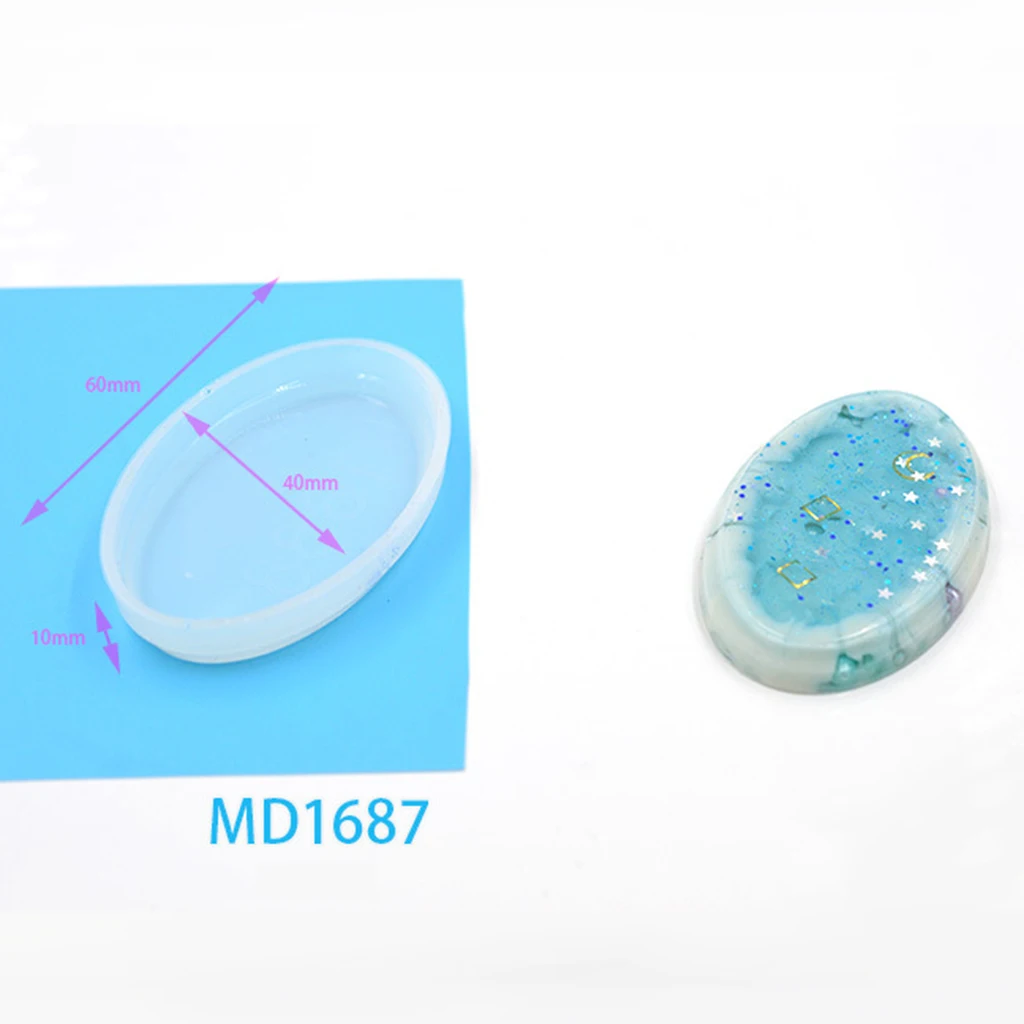 Silicone Base Mold DIY soft clay platform pedestal resin ornament craft mold Handmade jewelry making Mould DIY Epoxy Mold Tools