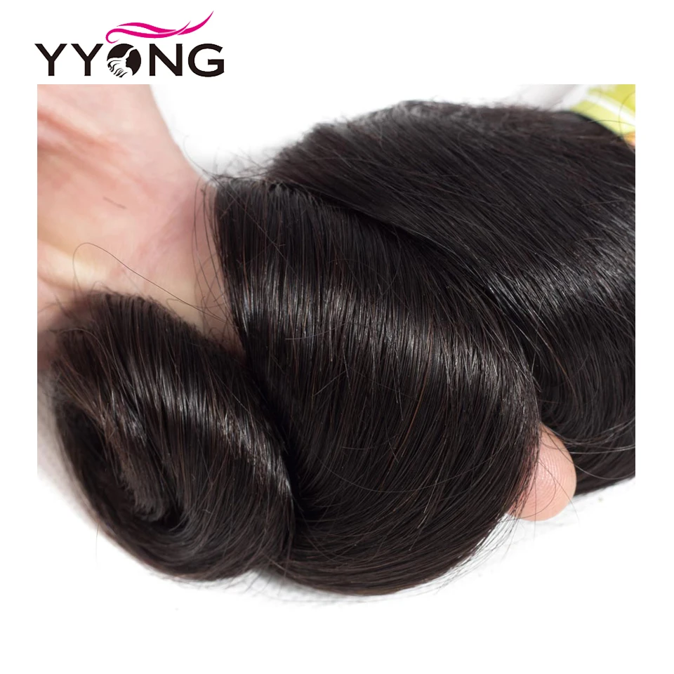 Yyong Hair 4 Bundle Deals Brazilian Loose Wave Hair Extensions 8-26 Inch Can Be Colored 100% Remy Human Hair Weave Natural Color Yyong Hair 4 Bundle Deals Brazilian Loose Wave Hair Extensions 8-26 Inch Can Be Colored 100% Remy Human Hair Weave Natural Color