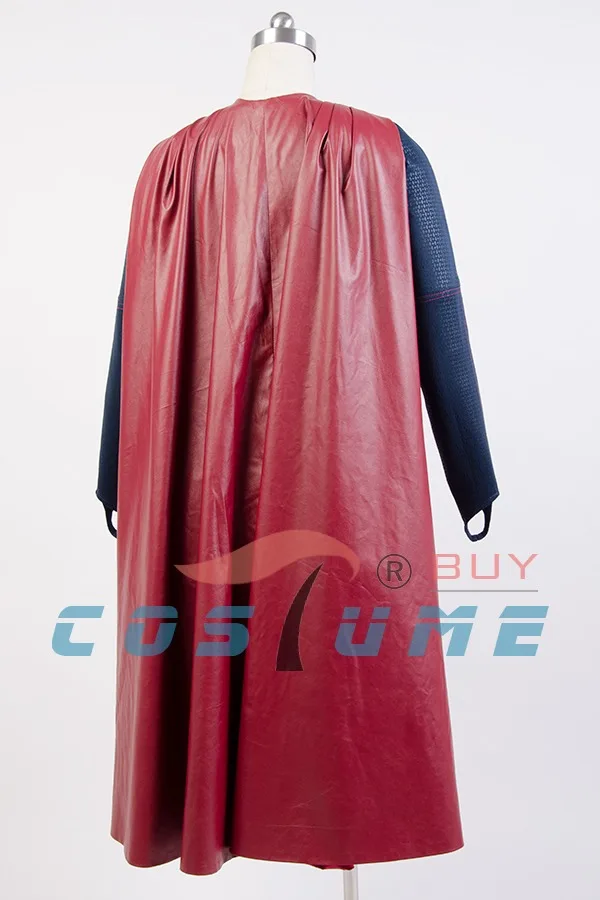 Women's Supergirl Costume Cloak Dress - Movie Halloween Carnival Cosplay - Custom Made image 4