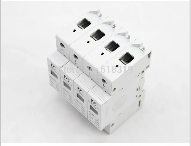 (1 шт./лот) Высокое качество 4P 20 40kA 380V AC Din Rail SPD горячая Распродажа бытовой