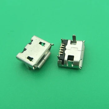 

100pcs Mini Micro USB connector jack Charge Charging Port socket plug dock For Jiayu G4 G4T G4S G2 G5 Smart for Cell phone